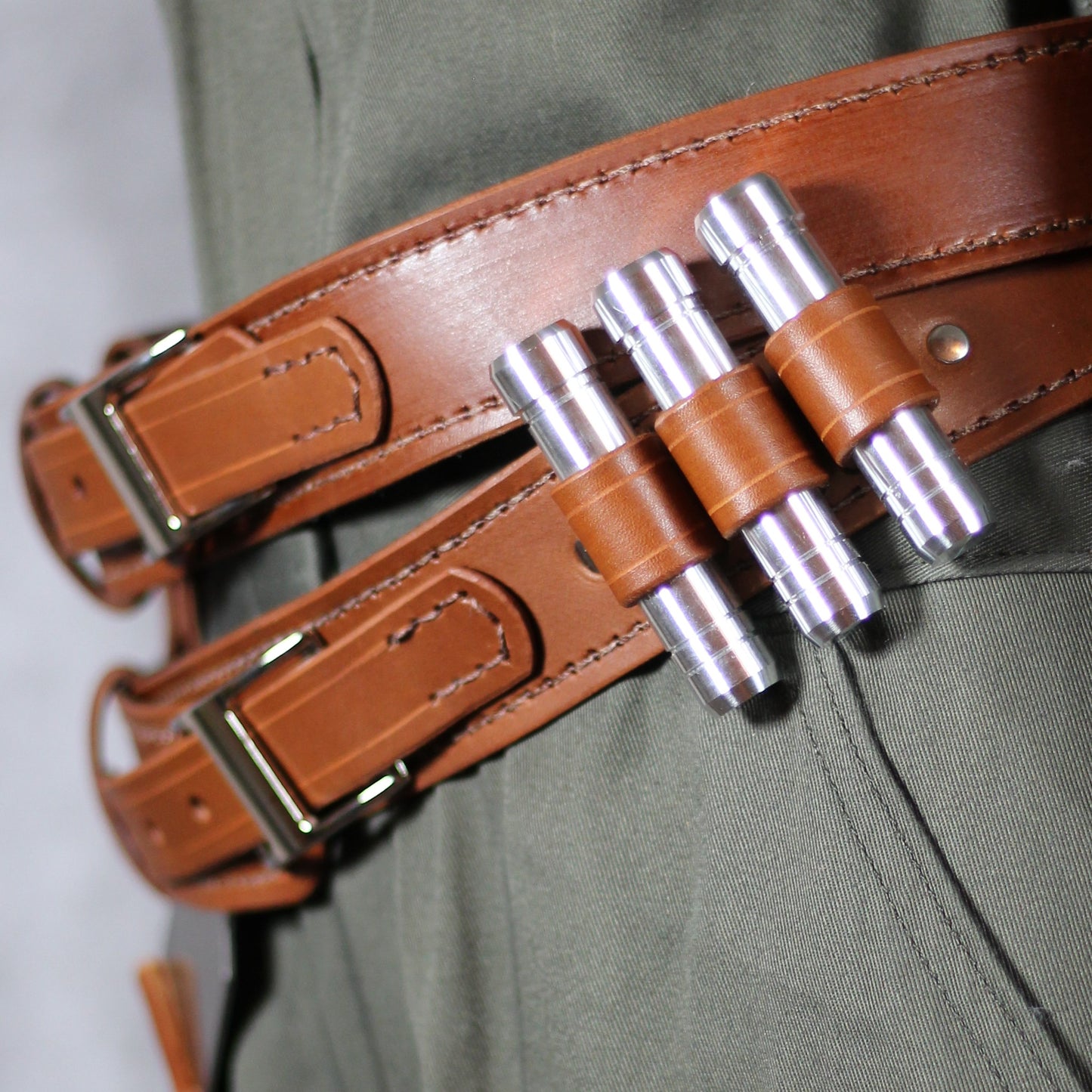 Vanguard Series: Double Gunbelt with Holster